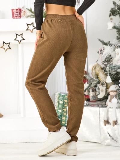 Royalfashion Topli ženski veliki veličine slatke pantalone
