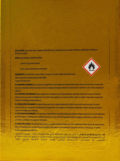 Navdihnjen parfum za moške Gold Player
