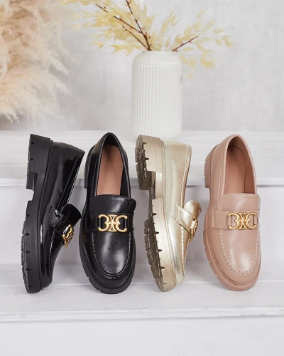 Zlati Mokasini Chloé Eleganten Ženski Stil