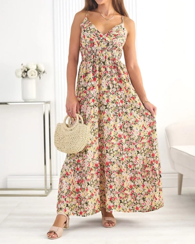 Royalfashion Ženska bombažna midi obleka