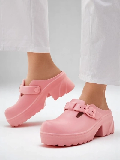 Royalfashion Ženske sandale z gumijastimi petami Voxones