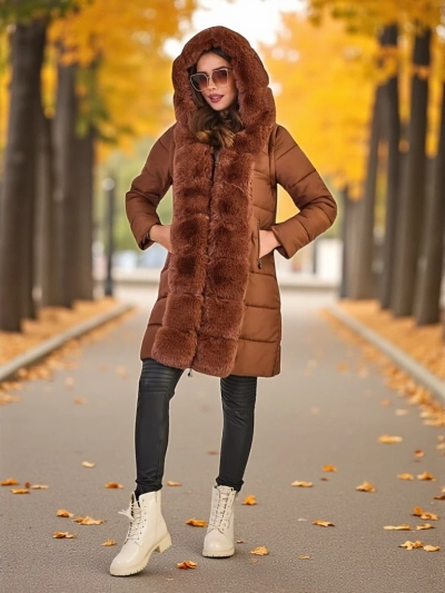 Royalfashion Ženska jakna s odstranljivimi rokavi