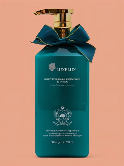 Luxelux maska za gladke lase s keratinom 500 ml
