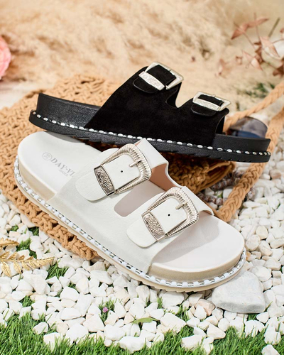 Royalfashion Ženske japonke z ravnim podplatom Rolii