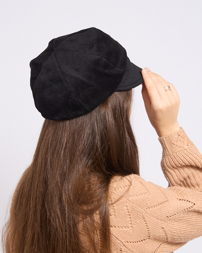 Damski beret Royalfashion z kokardą