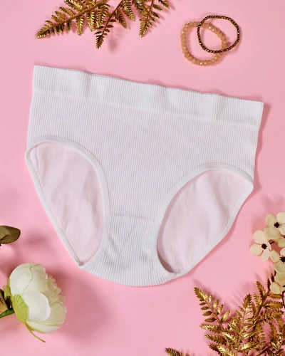 Royalfashion Ženske rebraste hlačke PLUS SIZE