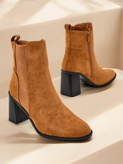 Ženske čizme do gležnja Royalfashion na masivnom potpetici Enotto