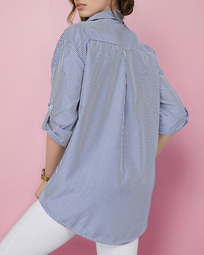 Royalfashion Ženska črtasta srajca