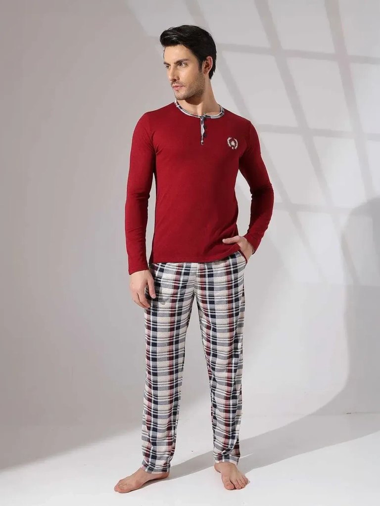 Royalfashion Pizamini za moške 2-delni