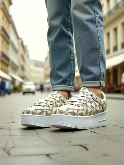 Royalfashion Ženske športne čevlje z Ozofio potiskom