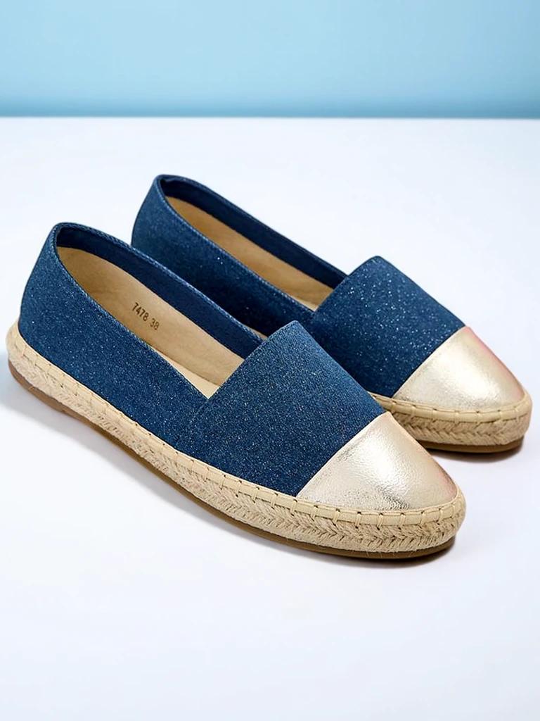 Royalfashion Ženske espadrile a'la denim Anerta