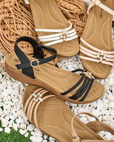 Royalfashion Okrašeni ženski sandali Sun Crusher