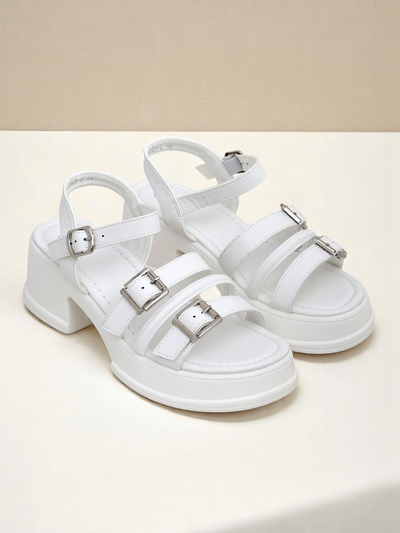 Royalfashion Ženski sandali z nizko blok peto Otteze