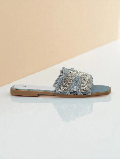 Royalfashion ženski natikači z bleščicami CrystalEase