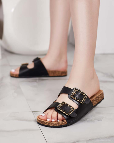 Royalfashion Ženske japonke z zaponkami Monenas