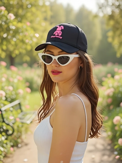 Royalfashion Kapa z našitkom pomežikajočega zajčka