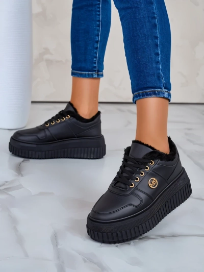 Royalfashion Otopne ženske superge s krznom Rozit