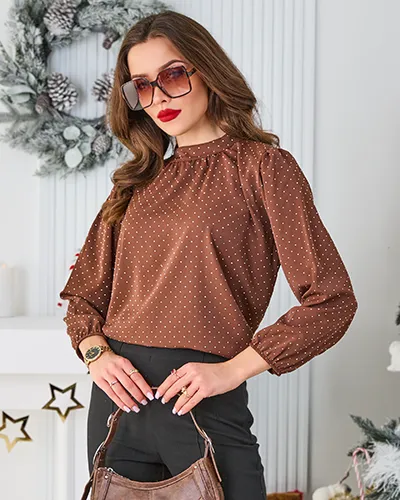 Royalfashion Ženska srajca s kamni