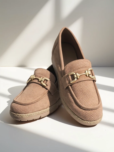 Royalfashion Ženske balerinke z okrasjem na prstu