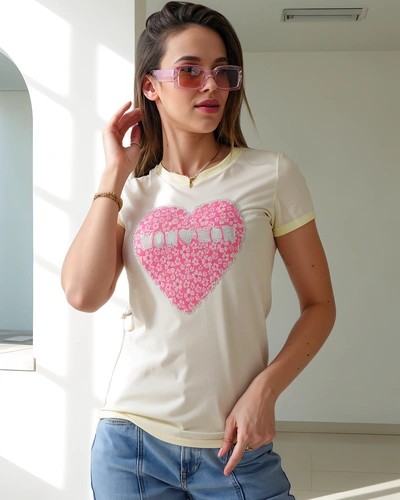 Royalfashion Ženska bombažna bluzka