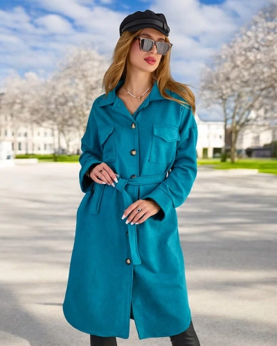 Royalfashion Ženski srajčni plašč