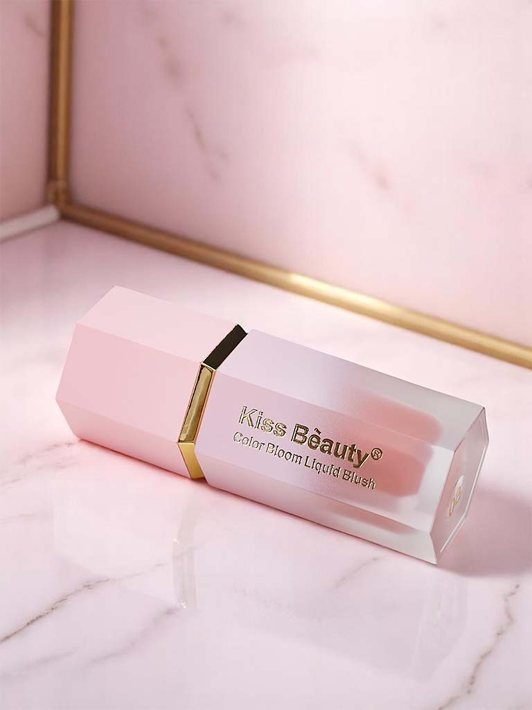 Kiss Beauty tekoče rdečilo za ustnice z aplikatorjem, odtenek Crush