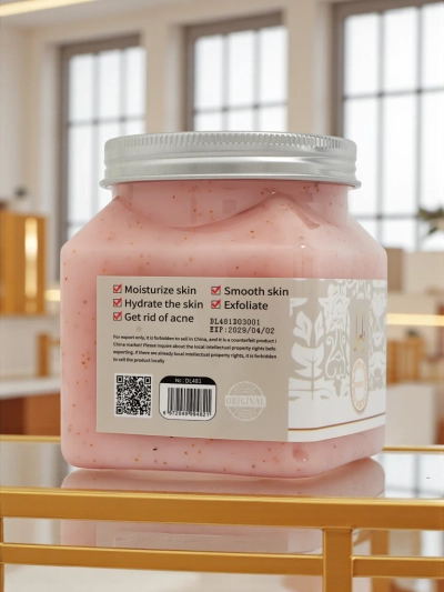 Berries drobnozrnati piling za obraz in telo