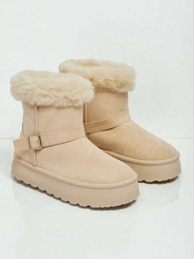 Royalfashion Kratki ženski škornji a'la snežni škornji Myrelle