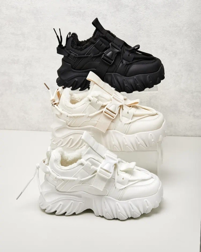 Royalfashion Women's Warmed Losgos Sneakers