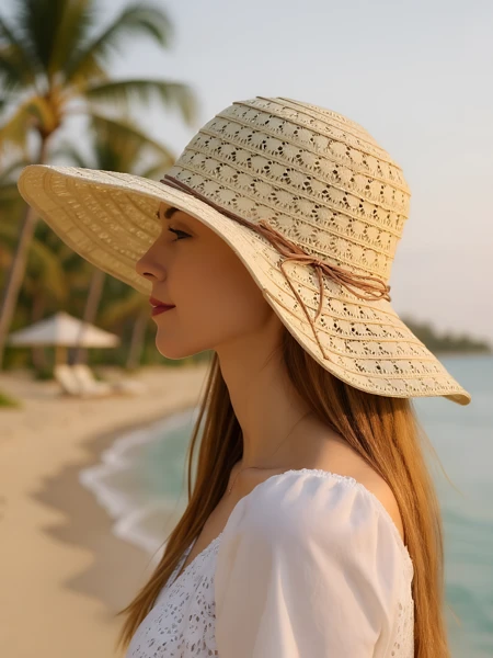 Royalfashion Ženska slamnika Convalia