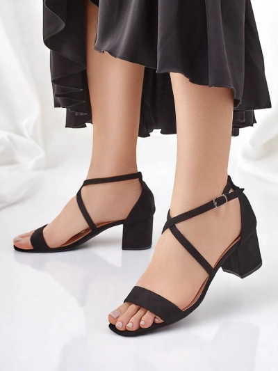 Royalfashion ekološke suede ženske sandale Romates