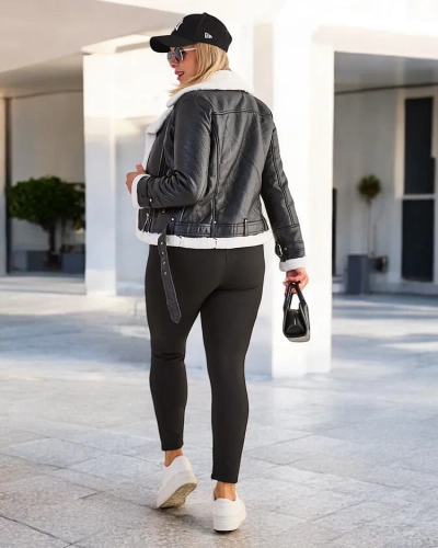 Royalfashion Pamukom postavljene plus size ženske tajice