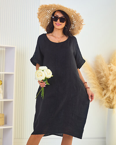 Royalfashion Ženska oversize obleka