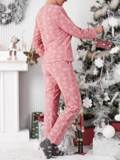 Royalfashion Ženske pižame z zajčkom, polarni material