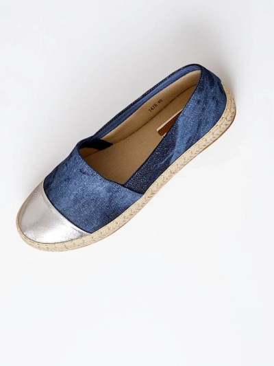 Royalfashion Ženske espadrile a'la denim Anerta