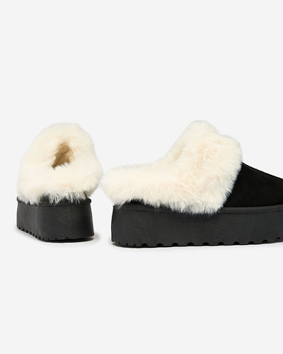 Royalfashion Svetlo rjavi ženski čevlji a'la snežni škornji z ornamentom Parisela