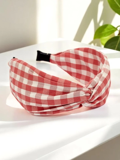 Royalfashion Karirasti naglavni trak Claras