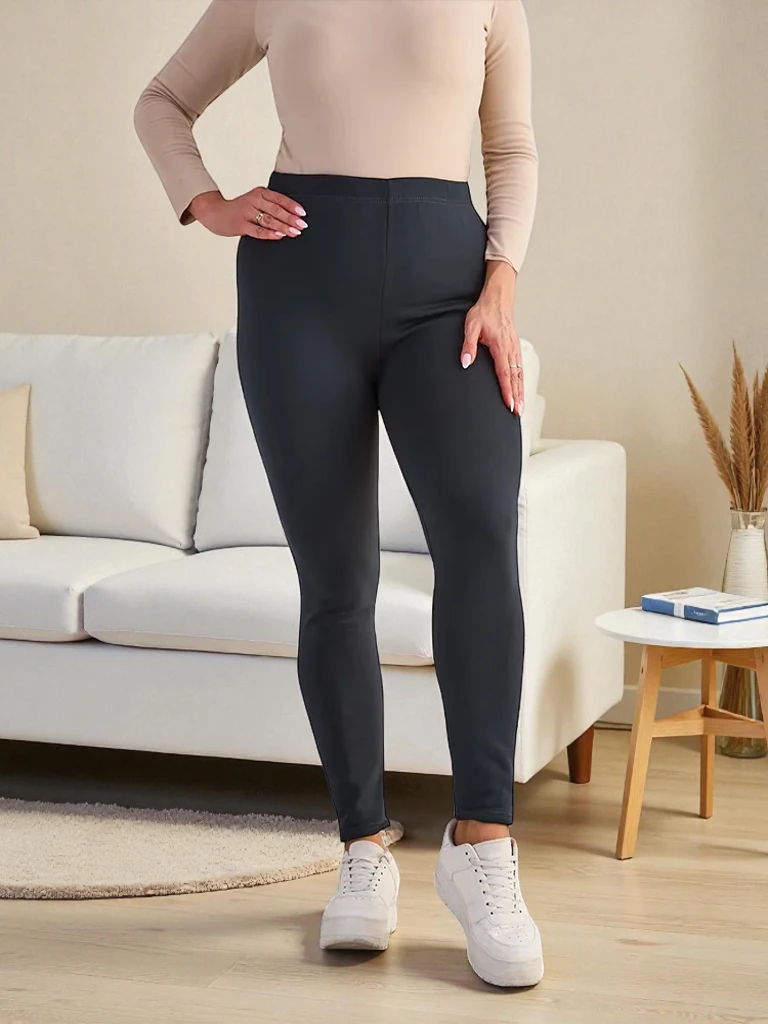 Royalfashion Ženske izolirane hlače tregings PLUS SIZE