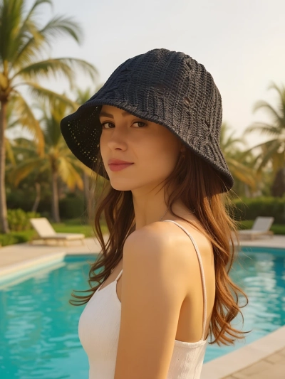 Royalfashion Ženska poletna kapa Sunny Bucket