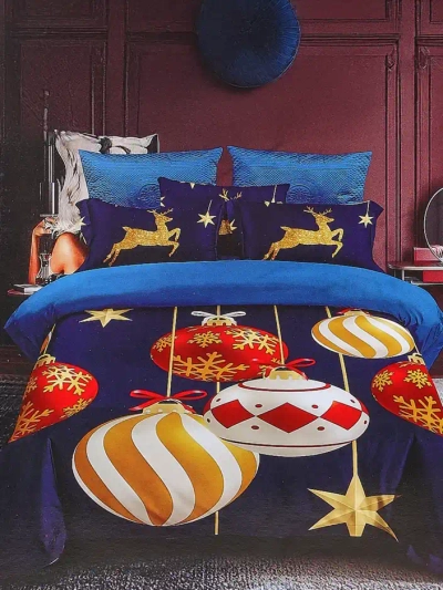 Royalfashion božični posteljnina 160x200 popoln 3-delni