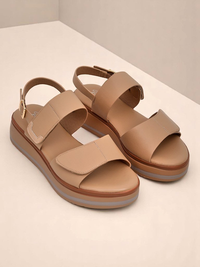 Royalfashion Ženski sandali z debelejšim podplatom Tulipp