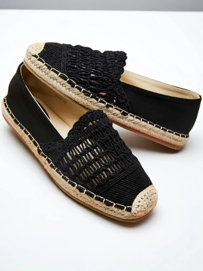 Royalfashion Openwork ženske espadrile Cetillad