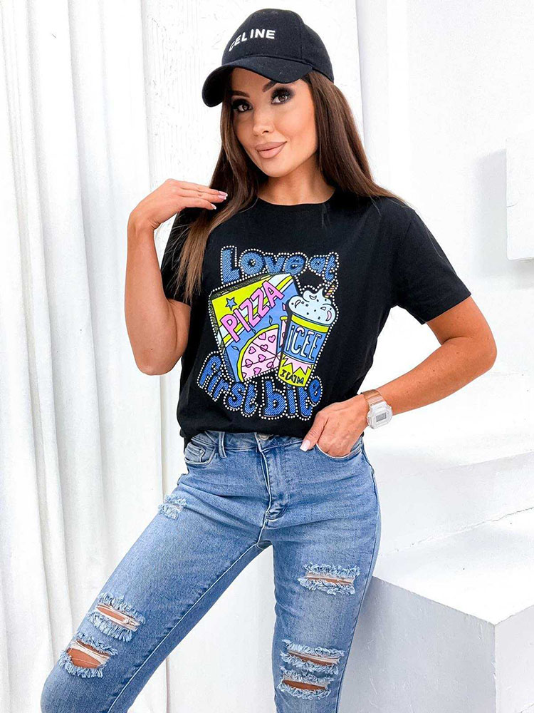 Royalfashion Ženska majica s potiskom