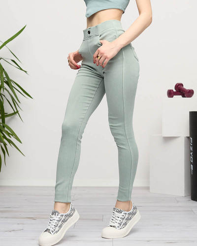 Royalfashion Zielone tregginsy damskie