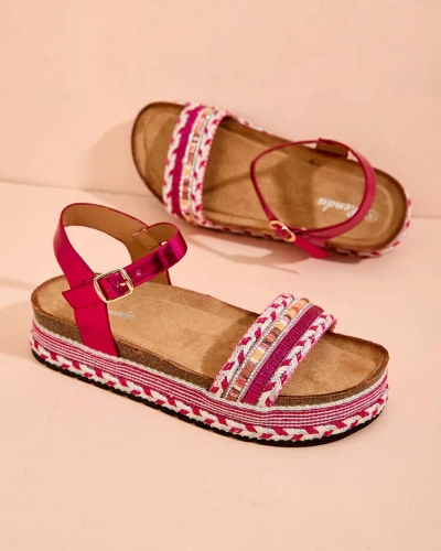 Royalfashion Ženske sandale z vezenino Mussir