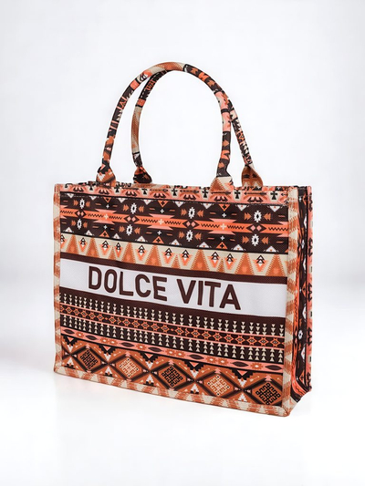Royalfashion Platnena torba Dolce Vita Mood