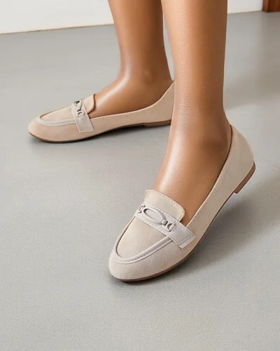 Royalfashion Ženske ekološke semiš mokasine Zammei