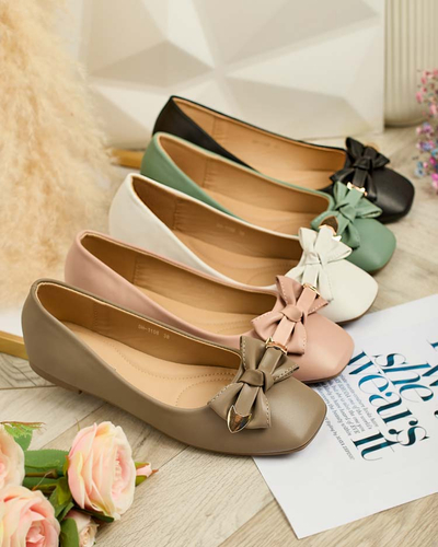 Royalfashion Ženske balerinke z lokom Fittco