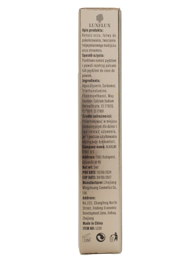 Luxelux Svetleča tekoča senčila za oči 01 5ml