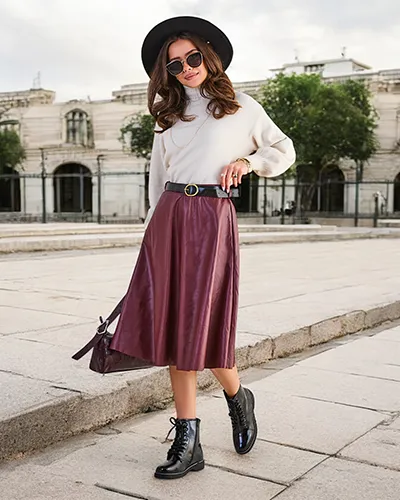 Royalfashion Ženska midi krila